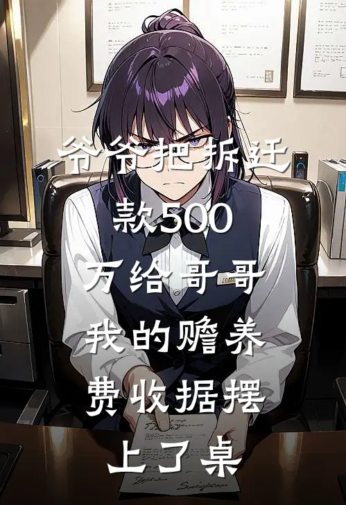 爷爷把拆迁款500万给哥哥，我的赡养费收据摆上了桌