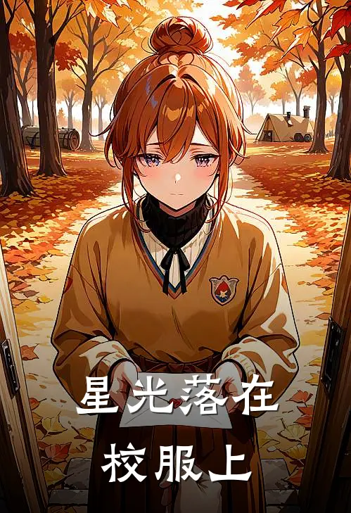 星光落在校服上