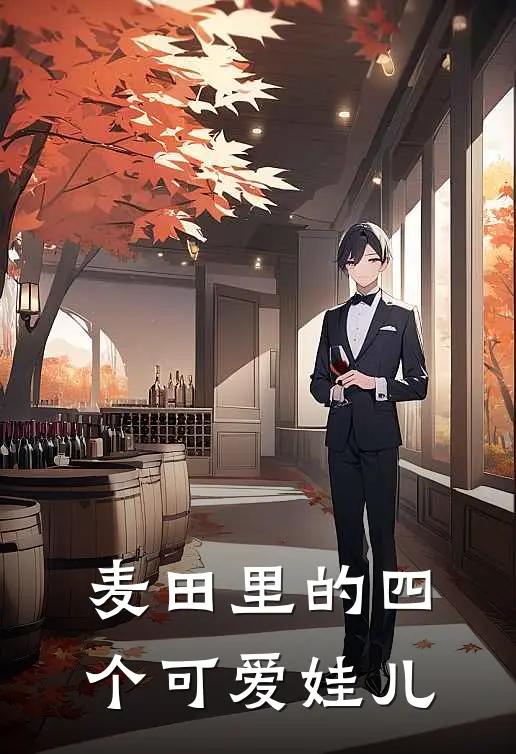 麦田里的四个可爱娃儿