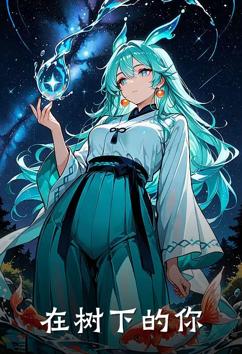 在树下的你